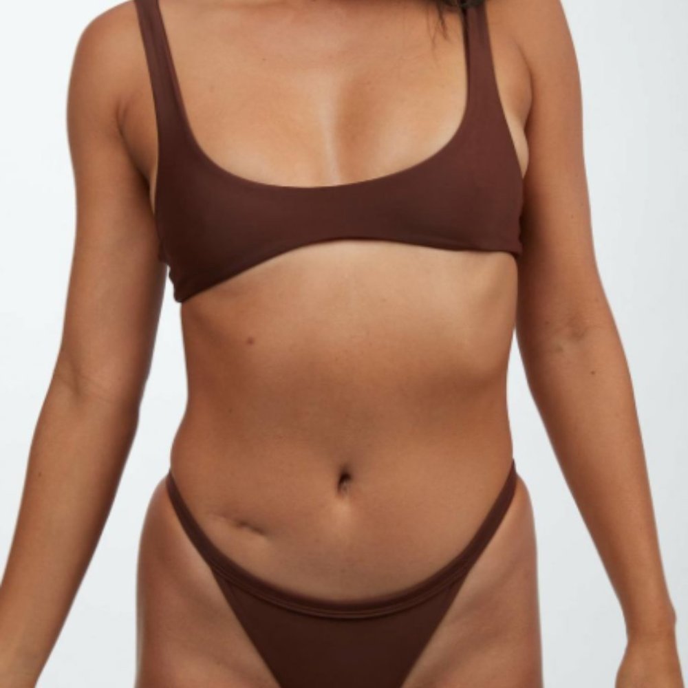 Benoa Swim South Top - Cacao